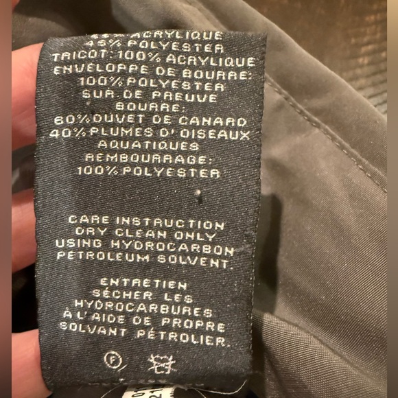 Vince Camuto Long Down Puffer Coat Parka Faux Fur Hood Gray M - Picture 11 of 16